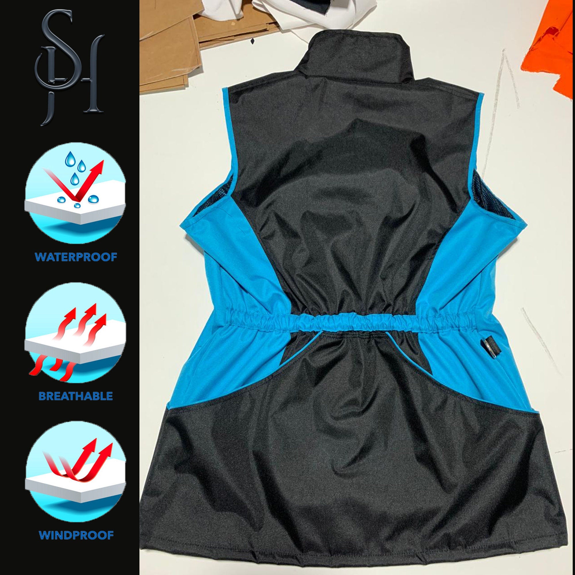 Gilet d'été pour maître-chien | Gilet d'entraînement pour chien | Gilet d'entraînement pour maîtres-chiens