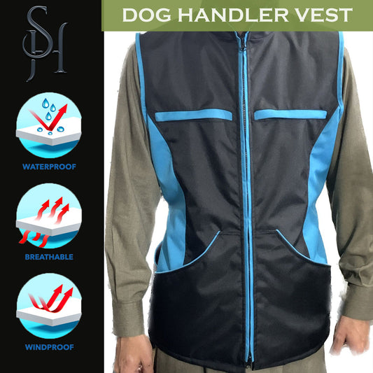 Gilet d'été pour maître-chien | Gilet d'entraînement pour chien | Gilet d'entraînement pour maîtres-chiens