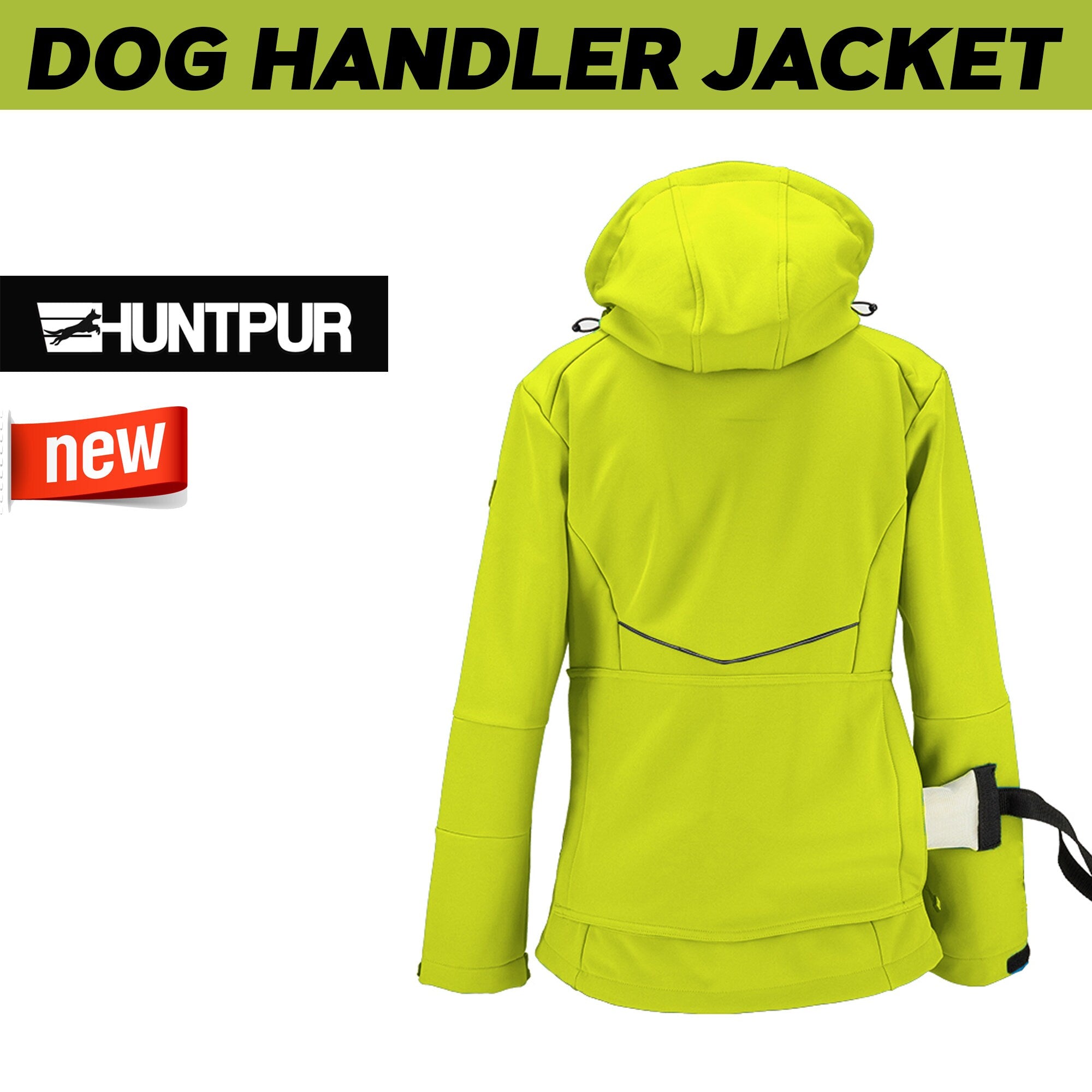 Veste de maître-chien | Veste de sport pour chien | Veste de dresseur | Veste d'entraînement pour chien | Veste d'hiver | De nombreuses couleurs différentes