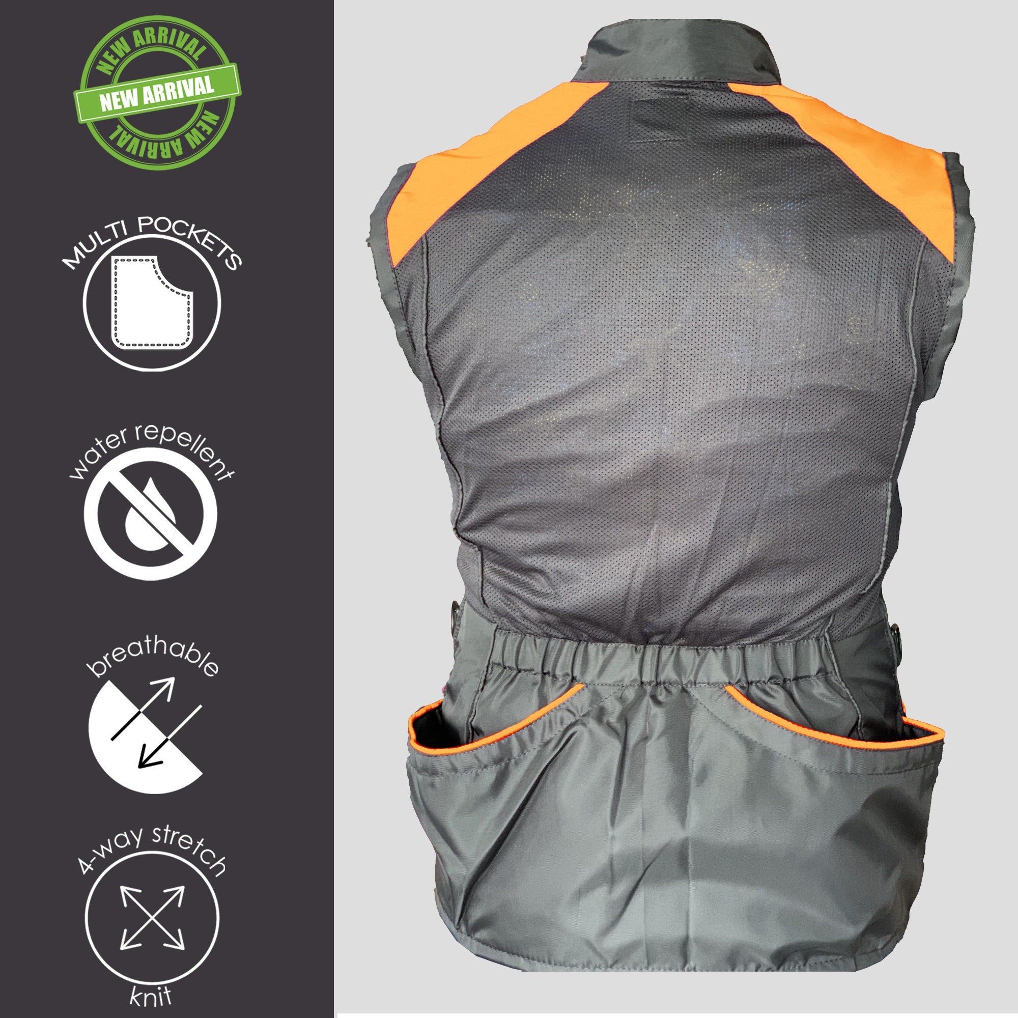 Gilet d'été pour maître-chien | Gilet d'entraînement pour chien | Gilet d'entraînement pour maîtres-chiens | Gilet K9 | Gilet pour chien | Gilet de maître-chien