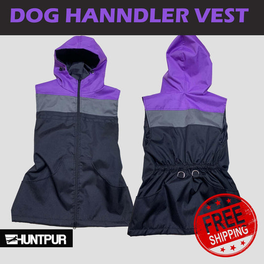 Gilet de maître-chien toutes saisons | Gilet d'entraînement pour chien | Gilet d'entraînement pour maîtres-chiens