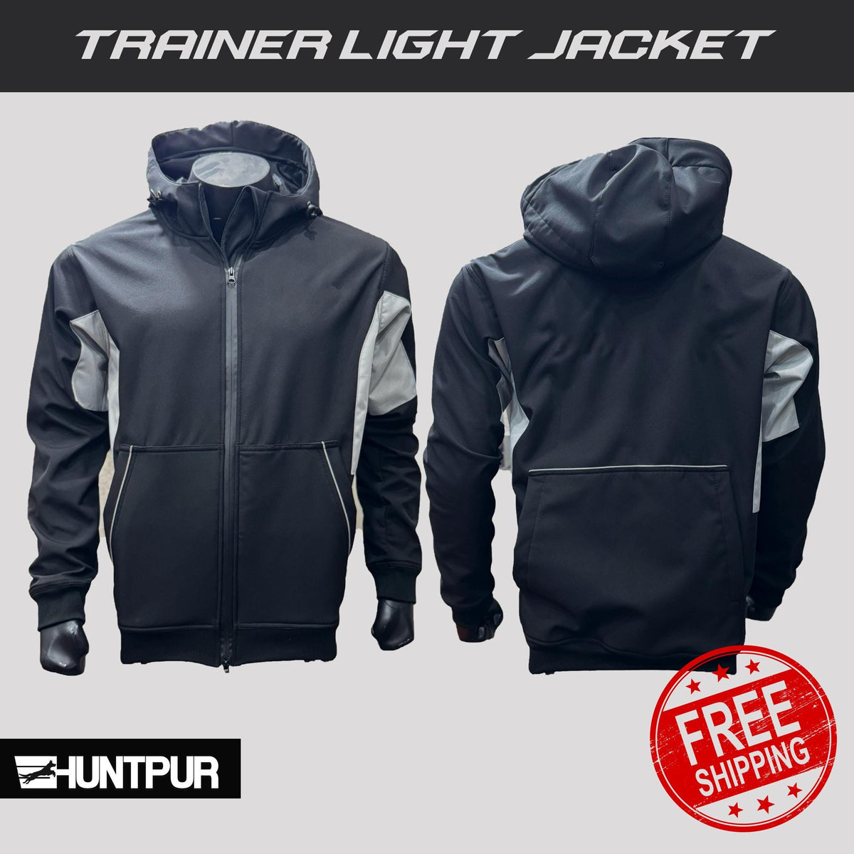 Veste de maître-chien | Veste softshell | Veste légère | Veste d'entraînement pour chien | Hoodie softshell | Veste K9 | Veste pour chien | Veste de dresseur de chiens