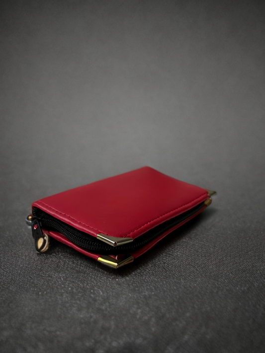 Mini Kit Manucure 4 Pièces – Trousse Rouge Élégante